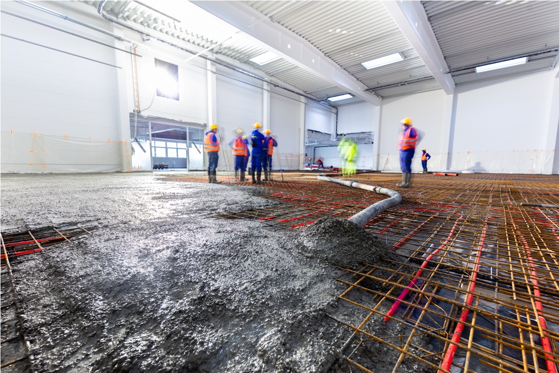 workers do concrete screed on floor with heating i 2022 12 16 11 04 33 utc