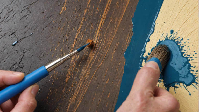 découvrez des astuces efficaces pour retirer une tache de peinture incrustée sur différents types de surfaces