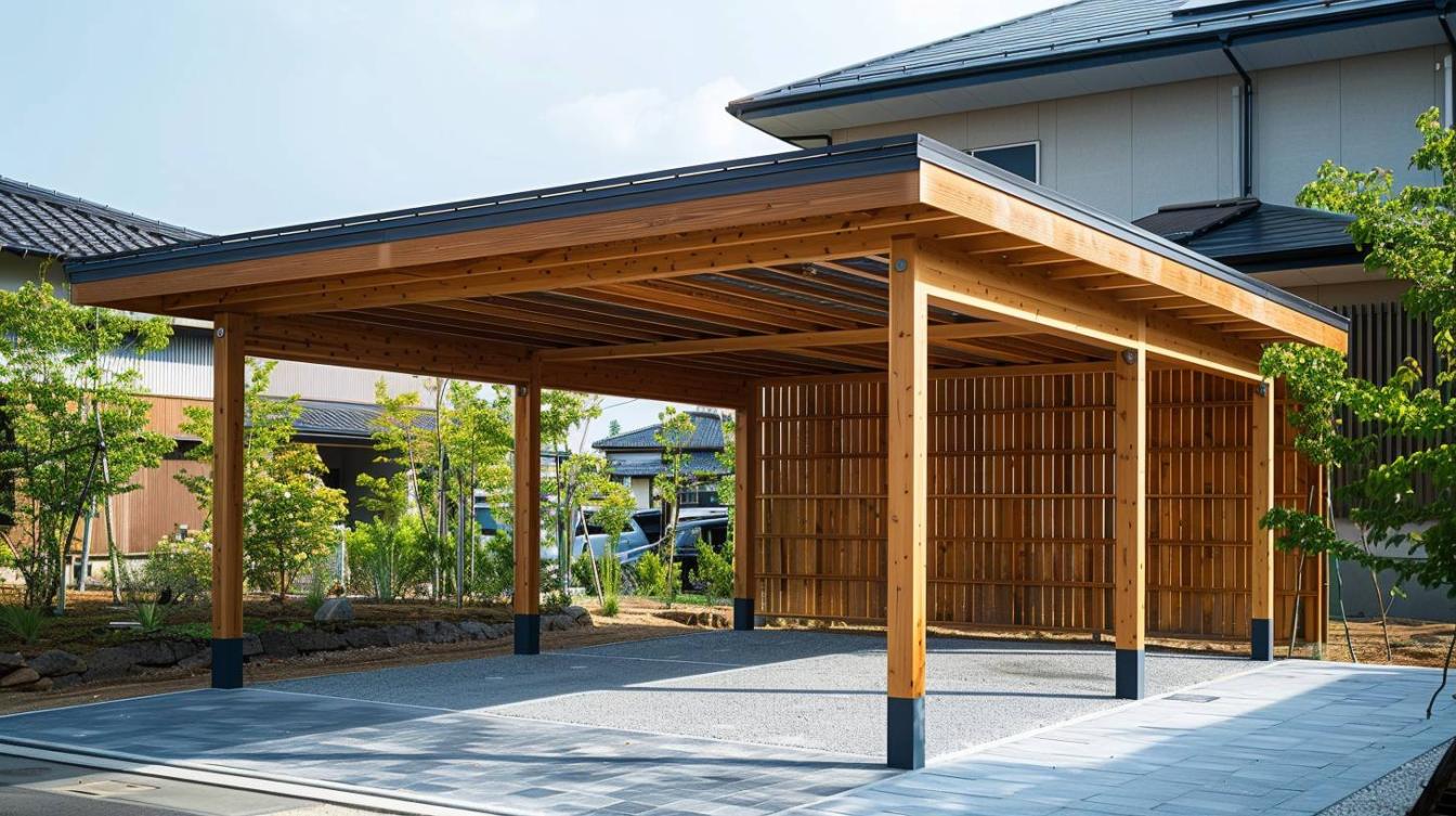 Le carport solaire en bois : un choix durable pour votre maison