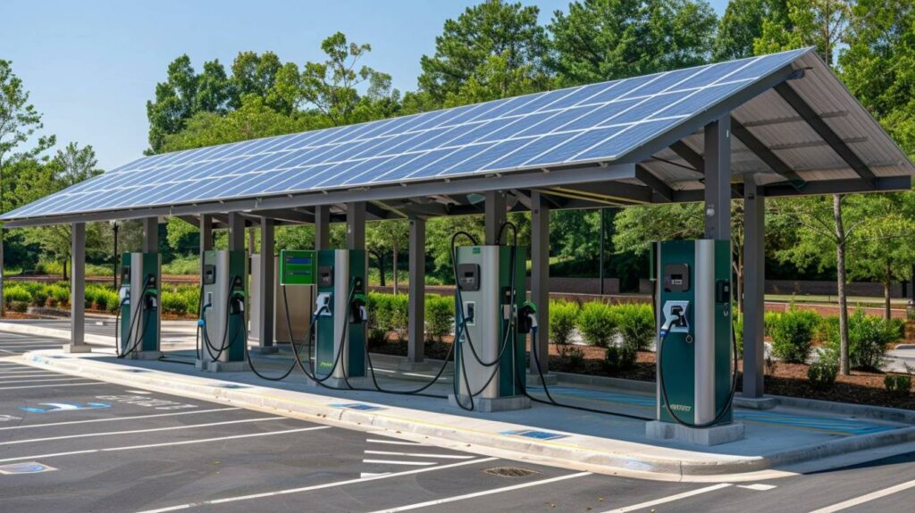 Le carport solaire pour recharger vos véhicules électriques