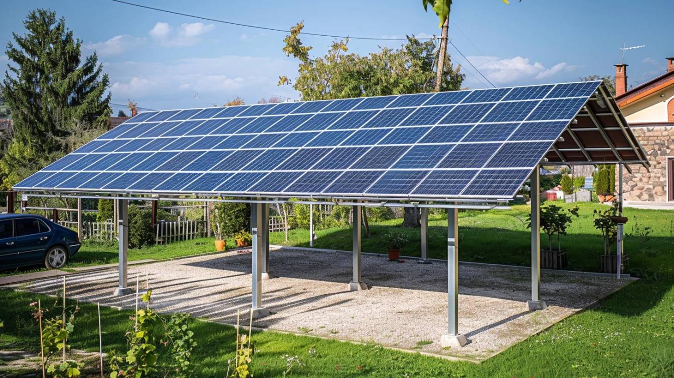 Le coût d’un carport solaire