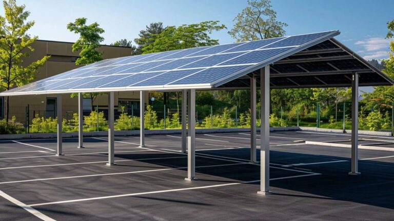 Les bienfaits des carports solaires pour l’environnement