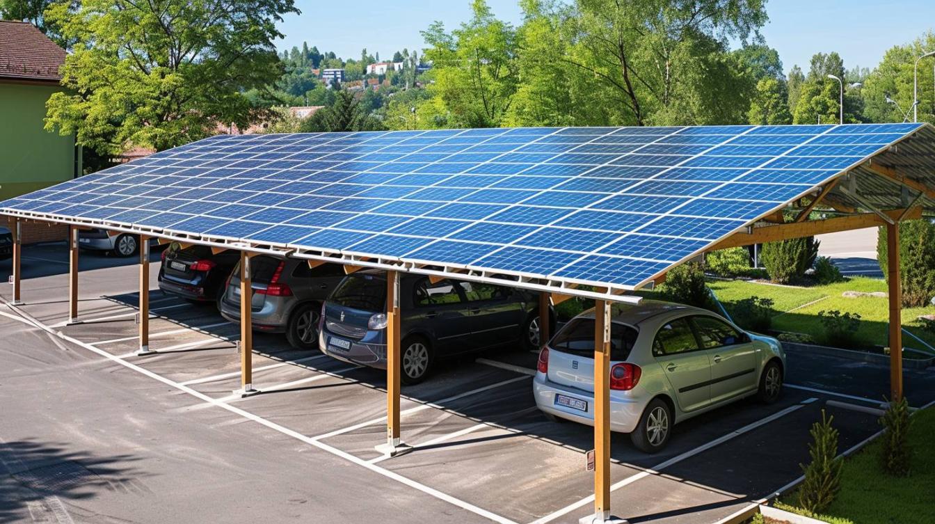 Les nombreux usages des carports solaires