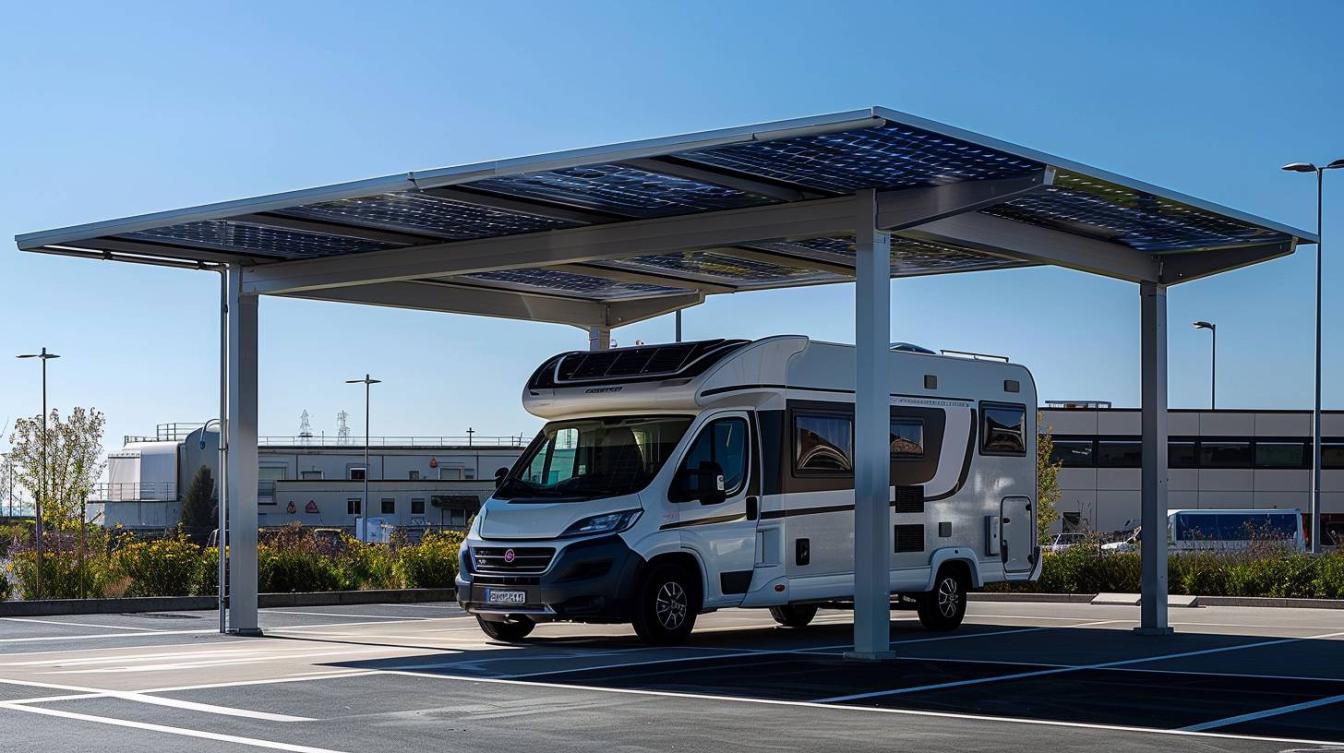 Optimisez l’autonomie de votre camping-car avec un carport solaire