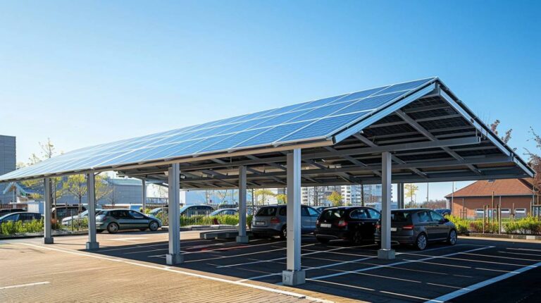 Les avantages des carports solaires pour le stockage de l’énergie