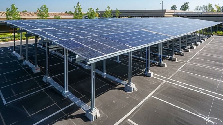 Les avantages des matériaux pour carports solaires