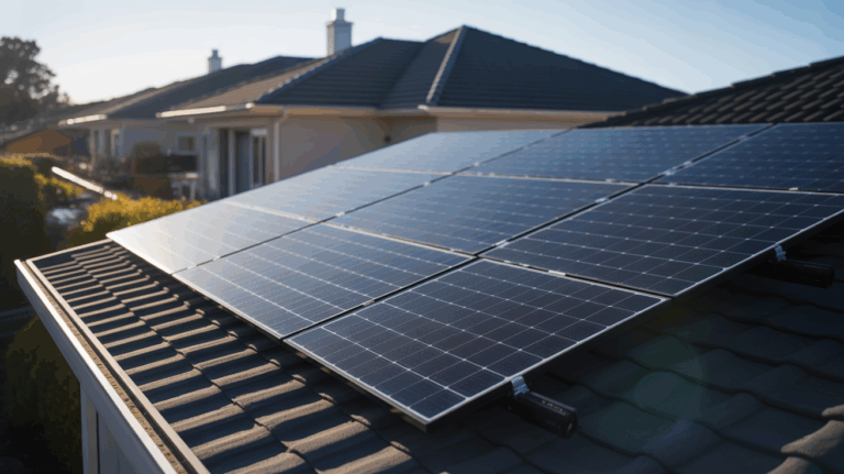 installation panneaux solaires toit
